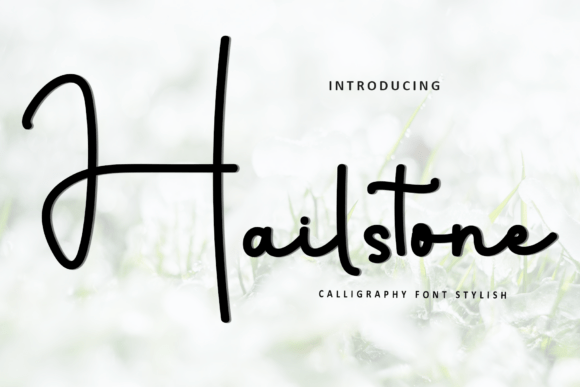 Adding Festive Charm to Your Brand with Hailstone Font