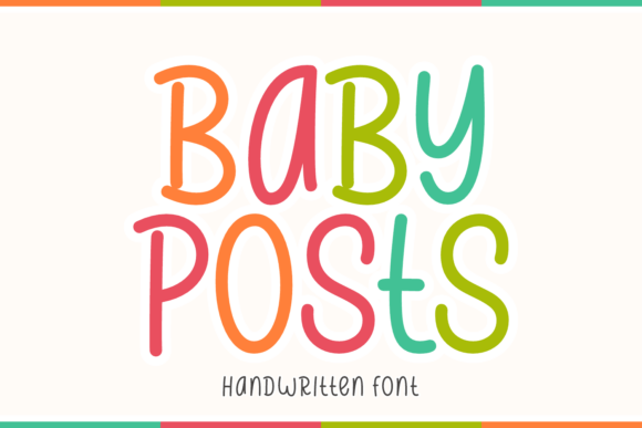 Baby Posts Font: A Charming Script for Warm Digital Experiences