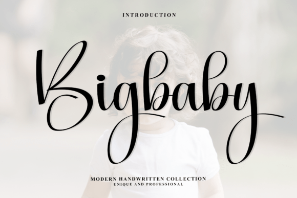 Bigbaby: A Script Font Built for Editorial Personality