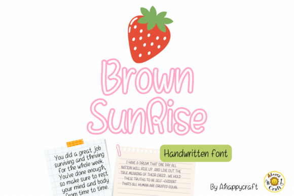 Brown Sunrise: A Warm, Lively Script for Authentic Brands