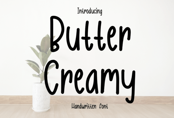 Butter Creamy: A Handwritten Font Built for Editorial Charm