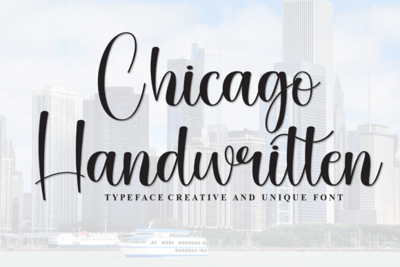 Chicago Handwritten: A Display Font for Welcoming Digital Design