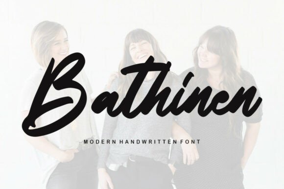 Discovering Bathinen: The Elegant Font for Modern Campaigns