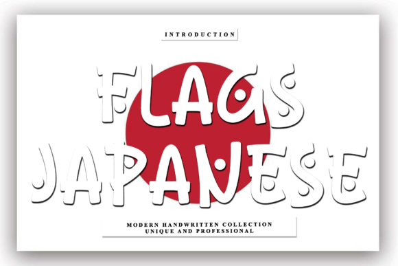 Flags Japanese: A Font That Adds a Handwritten Touch to Your Brand Story