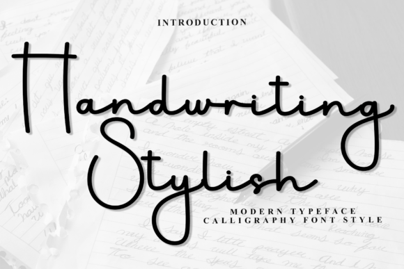 Handwriting Stylish: A Distinctive Font for Editorial Personality