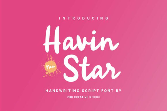 Havin Star: The Campaign-Ready Script Font for Warm, High-Energy Visuals