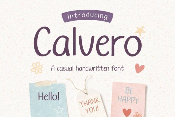 How Calvero, a Warm Handwritten Font, Can Transform Your Business Brand