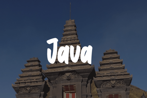 Java: A Modern Font Built for Digital Readability