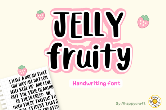 Jelly Fruity: A Playful Font for a Polished Brand Identity