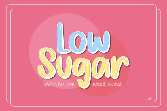 Low Sugar: A Playful Font for Authentic Web Design