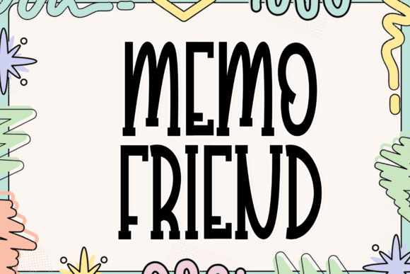 Memo Friend: The Clear, Elegant Font for Your Business Brand
