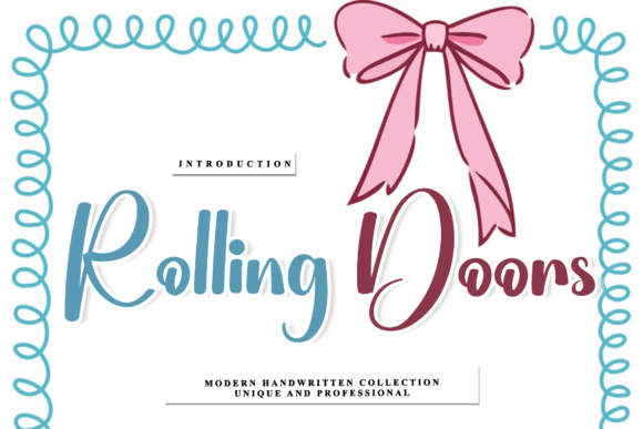 Rolling Doors: A Handwritten Font That Feels Like Home for Web Design